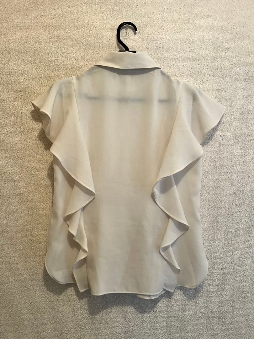 theoryセオリー　ラッフルフリルブラウス　2枚セット