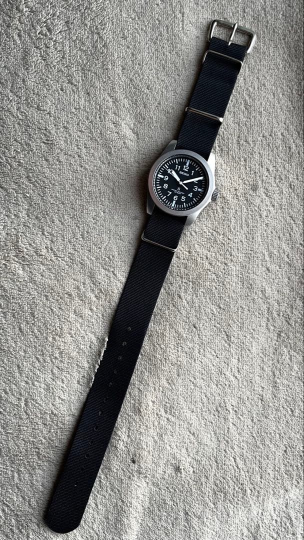 SEIKO SUS 7N21-0010 ミリタリーウォッチ パイロットウォッチ