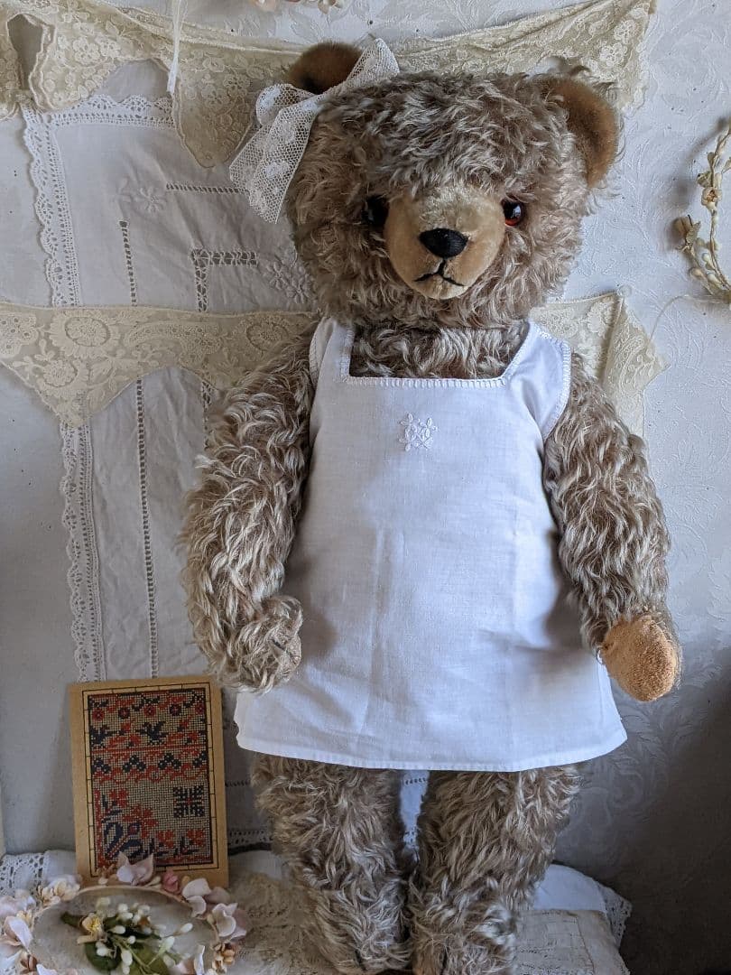【g】アンティークベア　アンティークテディベア　大きなハーマン