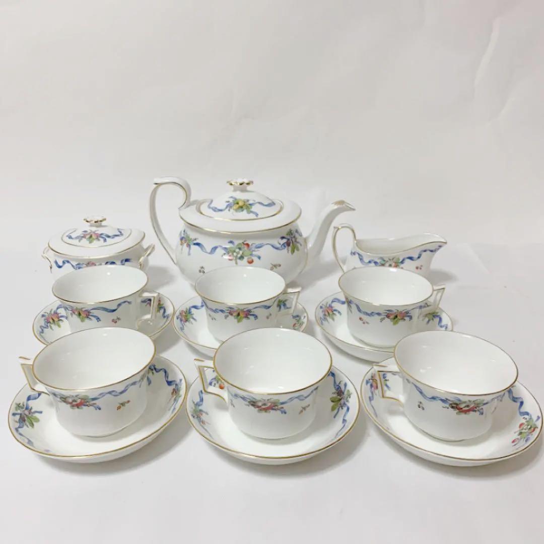  ウェッジウッド ウィリアムズバーグ リボン セット 中古