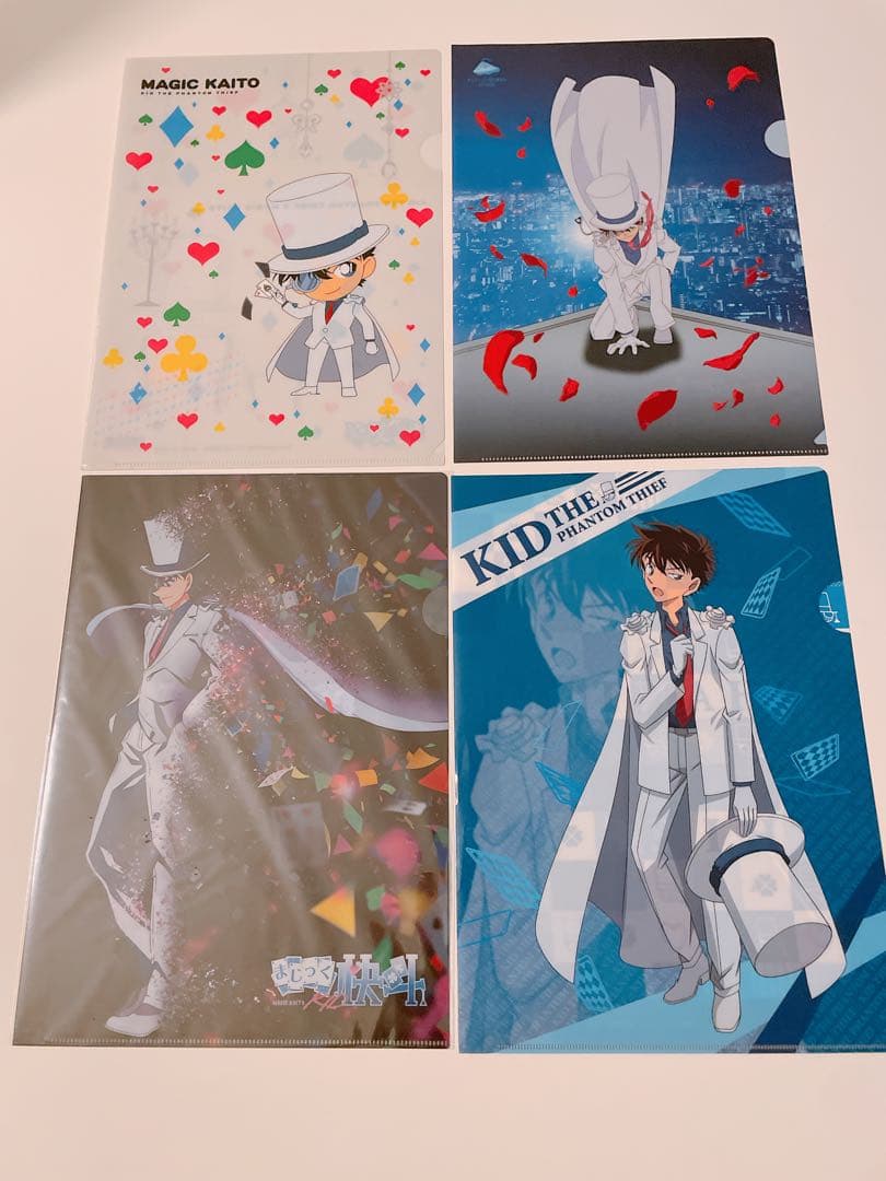 d*2様 怪盗キッド クリアファイル 4枚セット