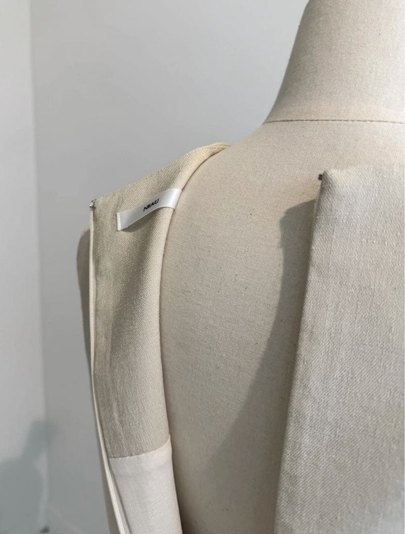 【H】neau linen tops cream