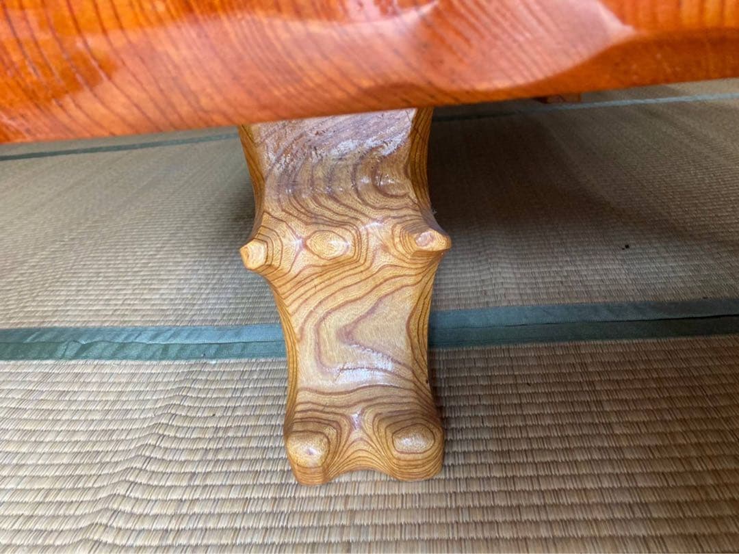 欅一枚板　テーブル　送料込み