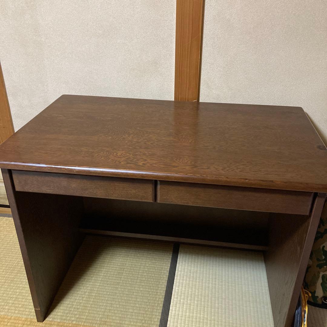 国産　高島屋購入　学習机　ナラ材