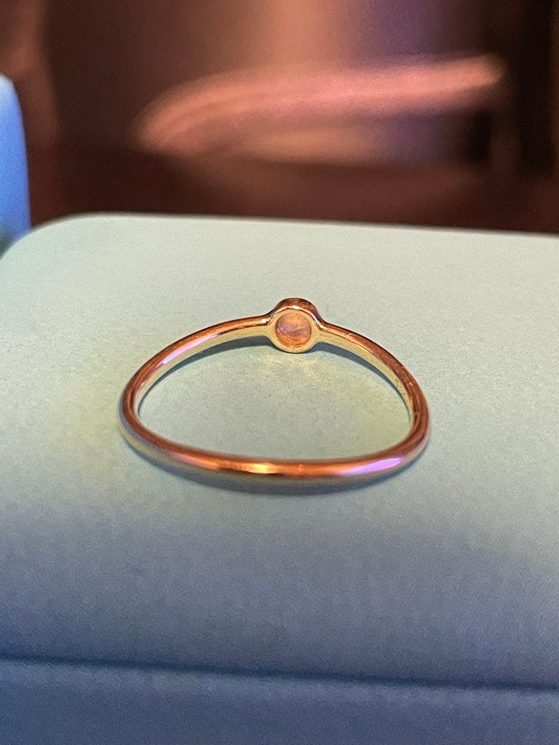 Tiffany&Co. ウェーブシングルロウ 18K ダイヤモンド リング