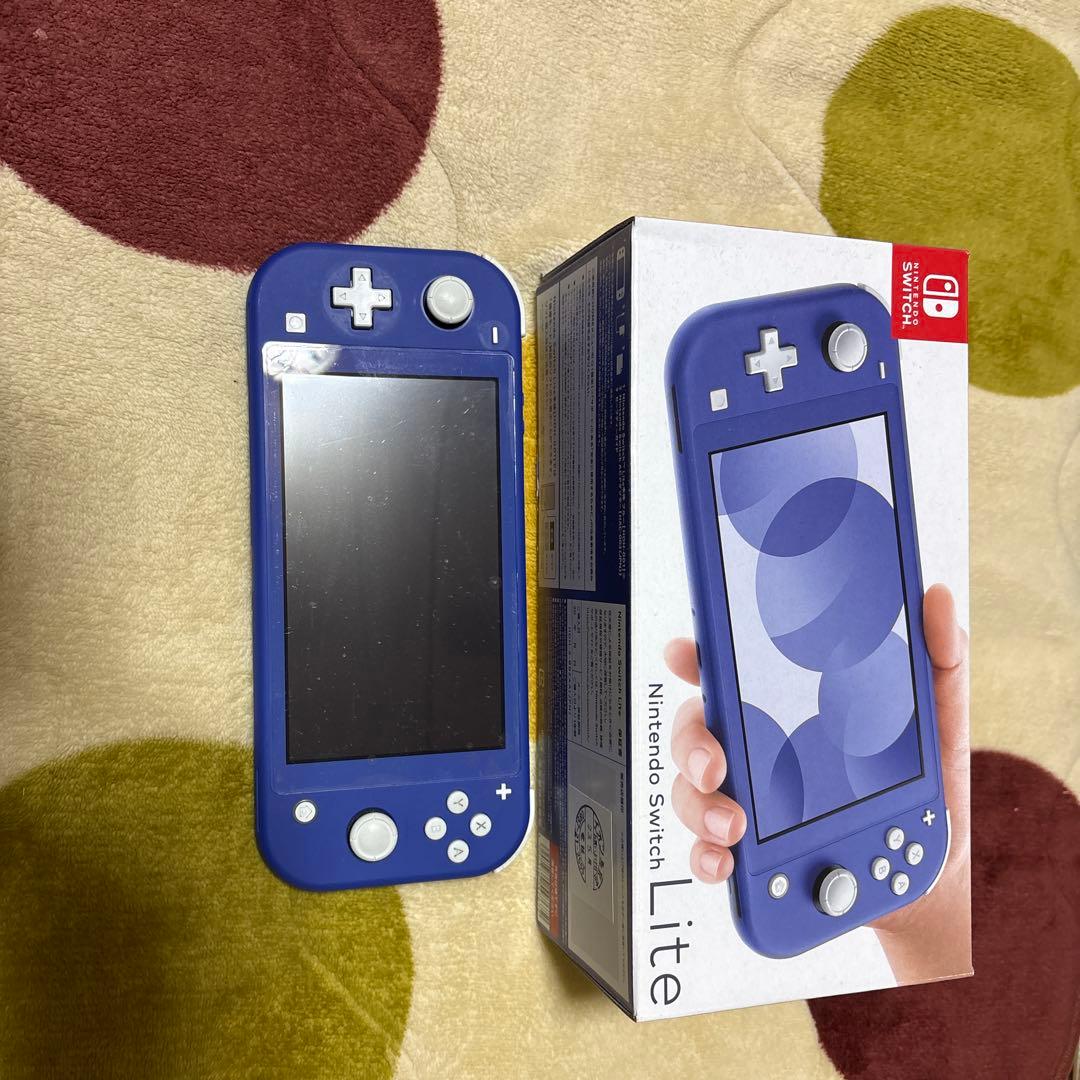 Nintendo Switch Lite 青 本体のみ 箱付き