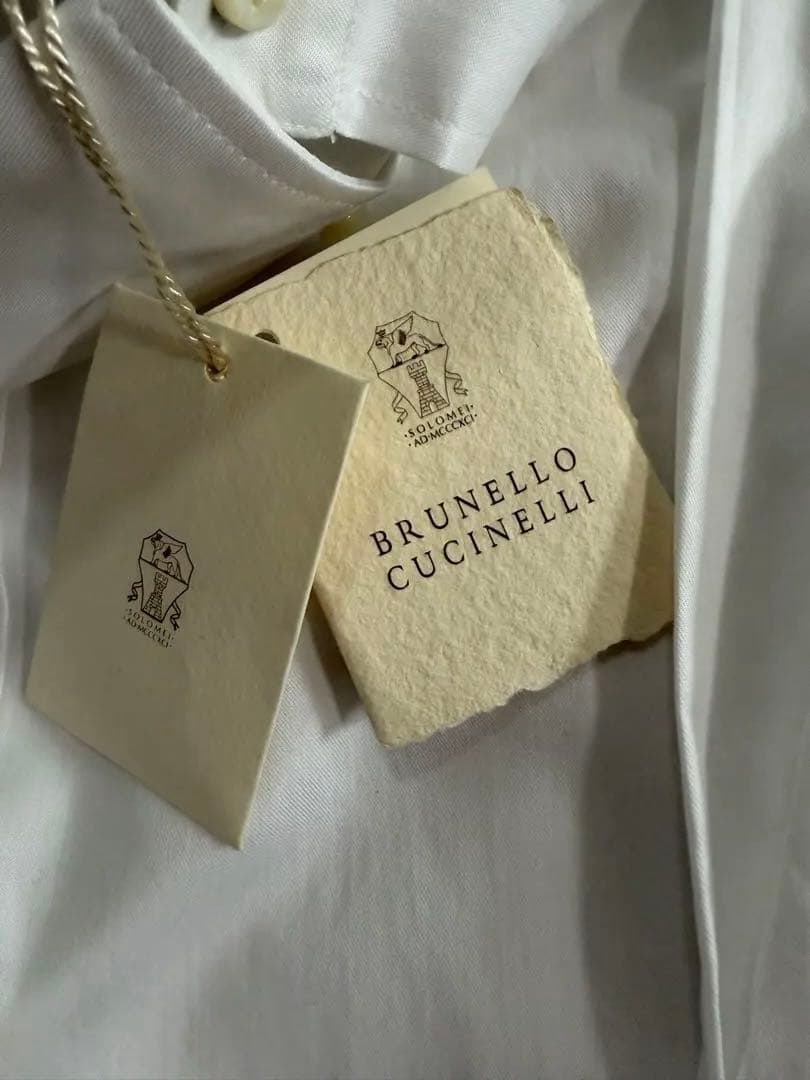 アキ！新品 Brunello Cucinelli ２枚セット シャツ