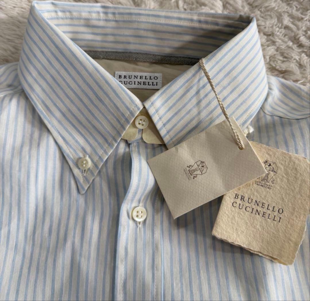 アキ！新品 Brunello Cucinelli ２枚セット シャツ