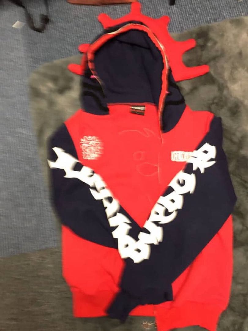 glo gang グローギャングジップパーカー