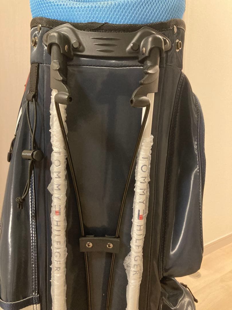 トミーヒルフィガー ゴルフスタンドバッグ ネイビー