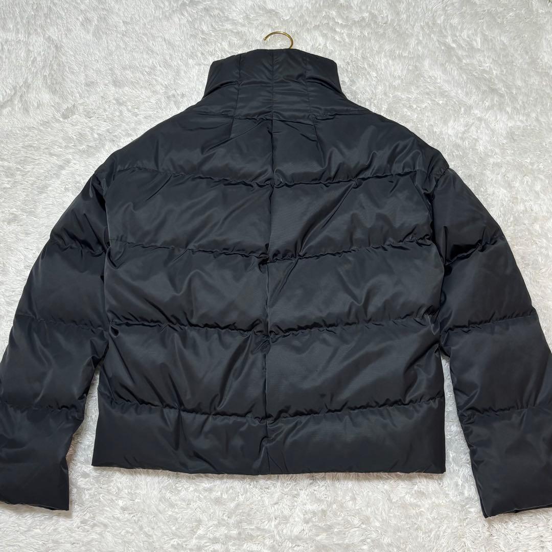 【極美品✨】 現行 セオリー ダウンジャケット モックネック ショート丈 黒 S