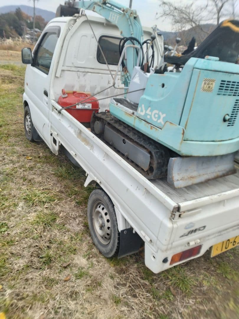 IHI IS4GX 小型バックホー アワ1700台 総重量400kg台