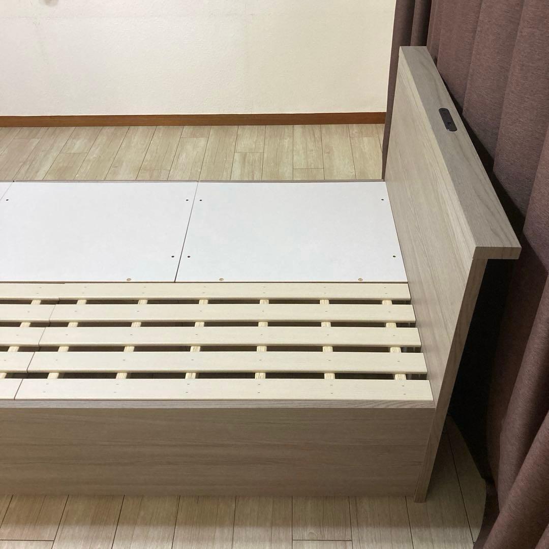 【自社配送エリア内限定販売】NITORI/ジオチェスト/シングルベッドフレーム