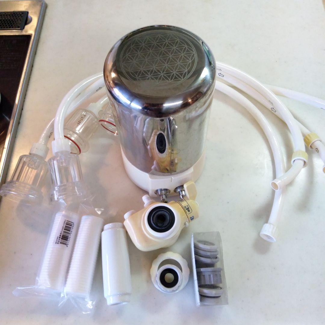 お水さんありがとう　卓上浄活水器　森修焼活水デバイスセット