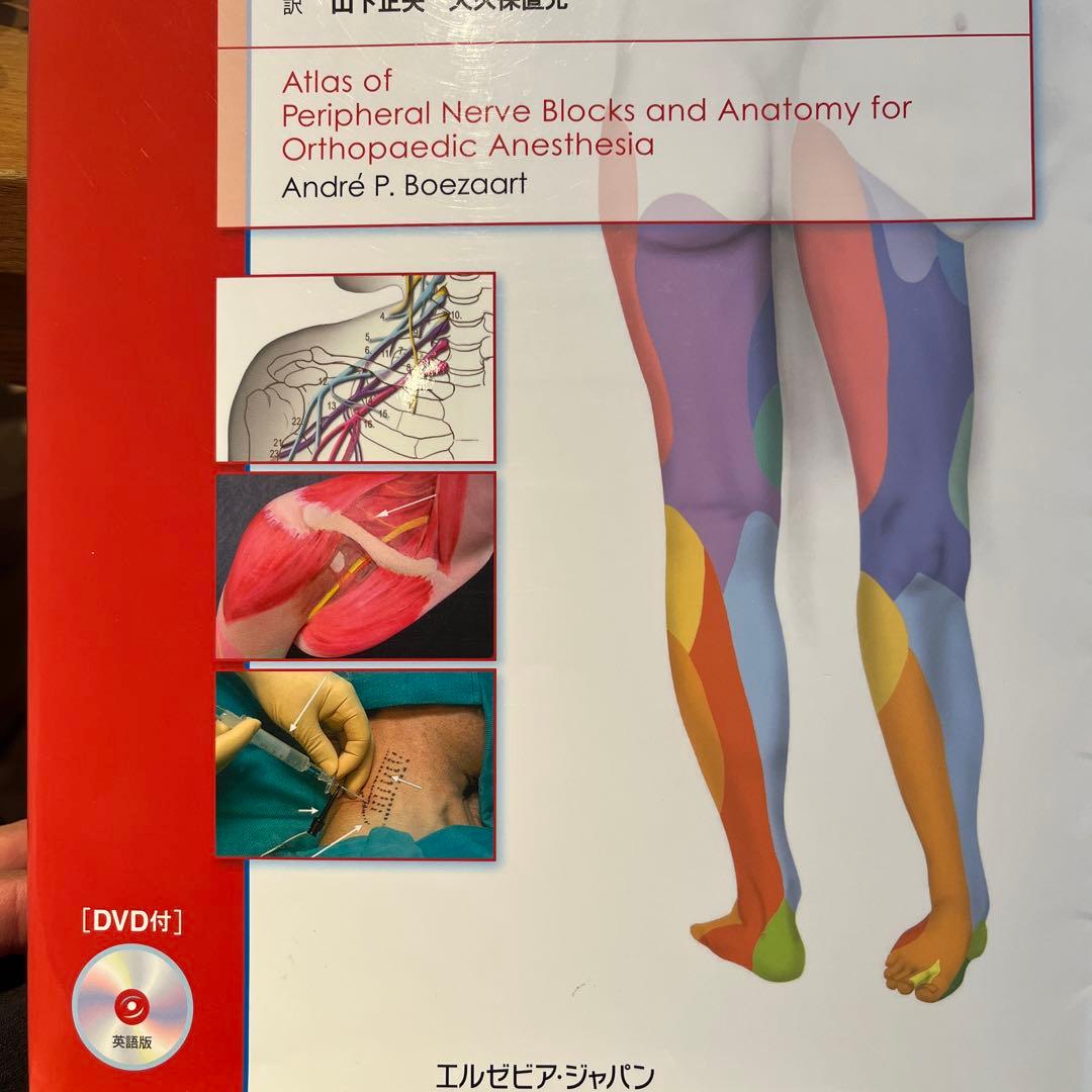 末梢神経ブロックカラーアトラス : 整形外科手術,ペインクリニックのために