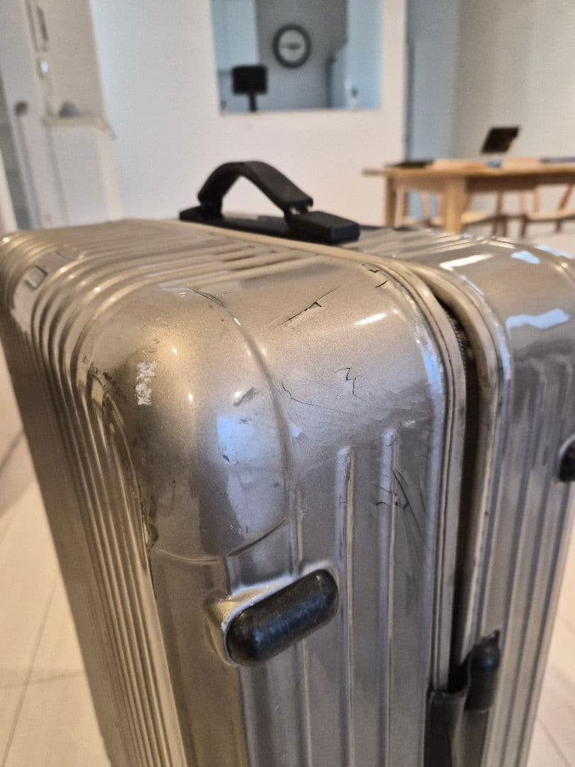 RIMOWA リモワ サルサ105L スーツケース 4輪シルバー TSA 旧ロゴ