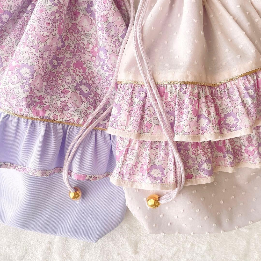 〈43〉hanaco様　リバティ ハンドメイド キラキラミシェル 入園 入学