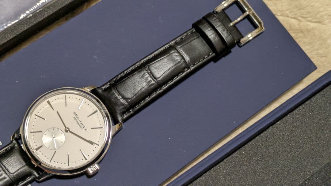値引中！ SEAGULL 6075 ほぼ新品！自動巻 スモセコ サファイア！