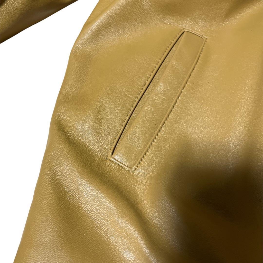 BALMAIN バルマン ラムレザージャケット 超美品 サイズ 11