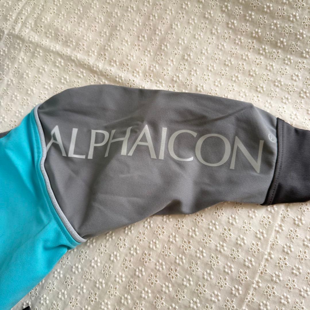 ALPHAICON アルファアイコン レインドッグガード 青とグレー【LL】
