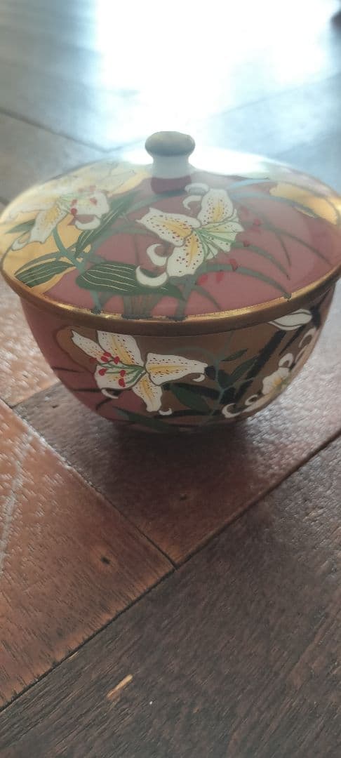 羽柴正和　宮中の花歳時記　高級　煎茶碗 蓋付茶呑 6客揃