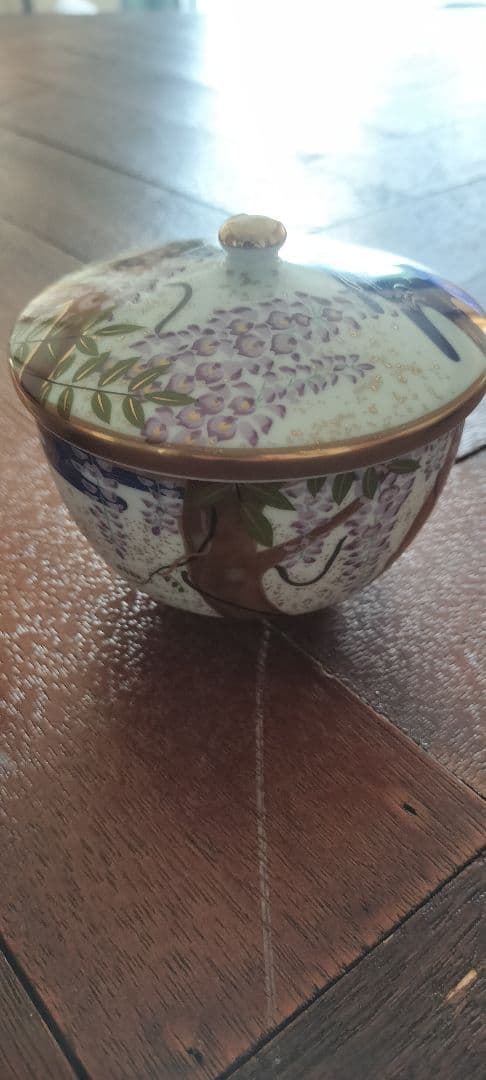 羽柴正和　宮中の花歳時記　高級　煎茶碗 蓋付茶呑 6客揃