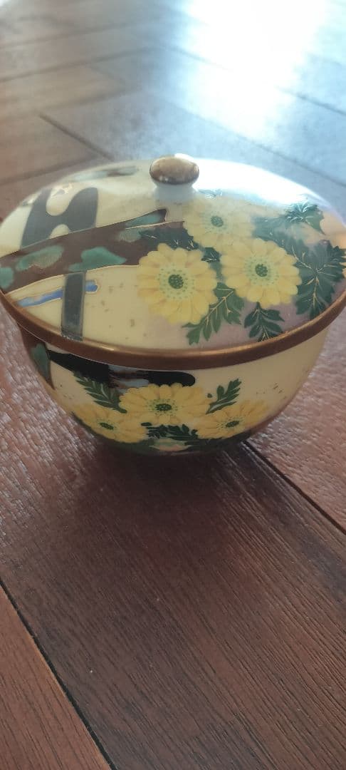 羽柴正和　宮中の花歳時記　高級　煎茶碗 蓋付茶呑 6客揃