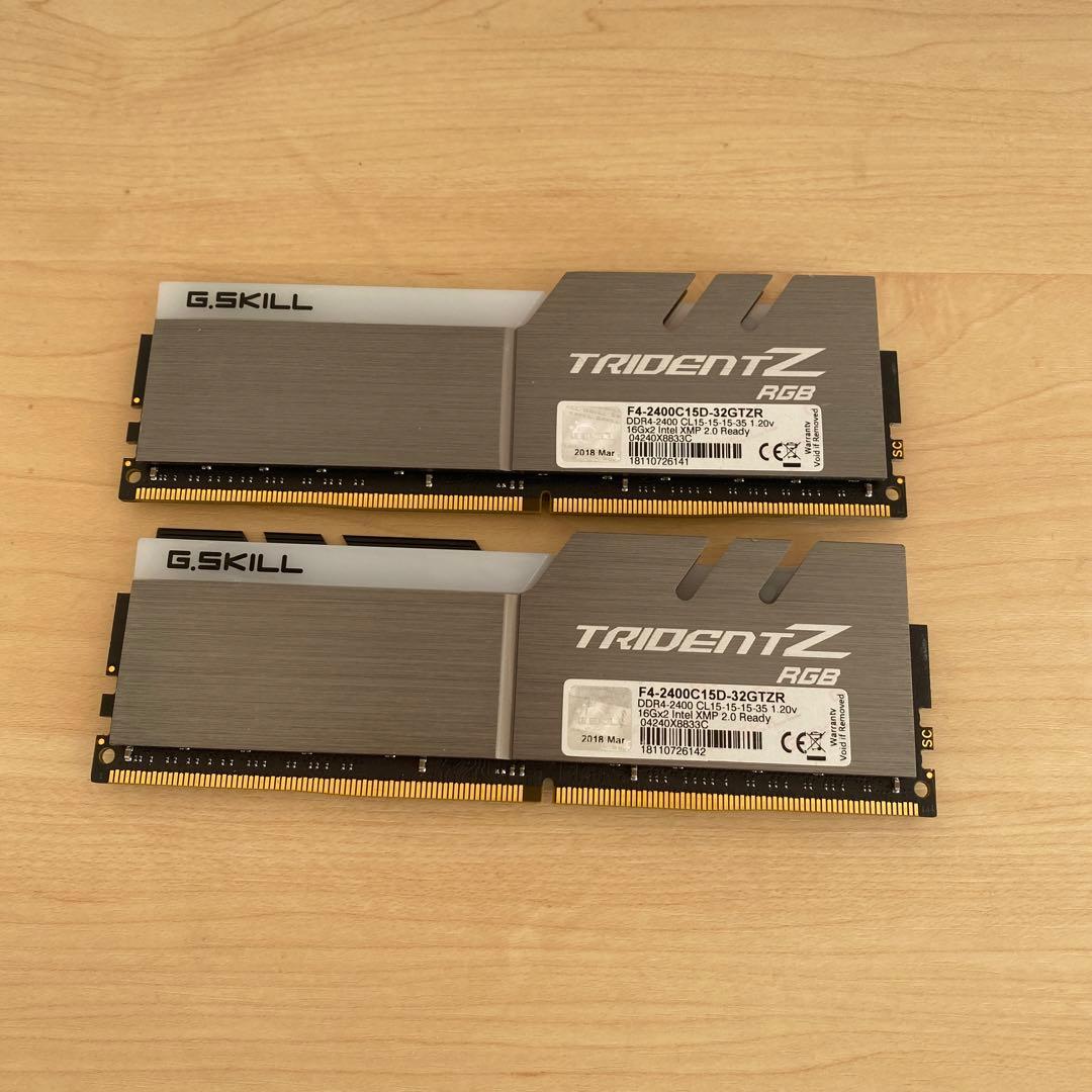 m*o様 G.SKILL TRIDENT Z RGB DDR4-2400 16G