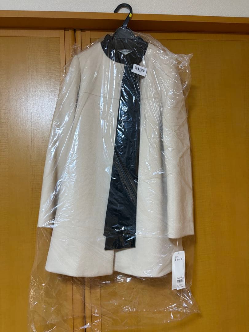 新品未使用[L.B CANDY STOCK]Aラインビジューリボンコート
