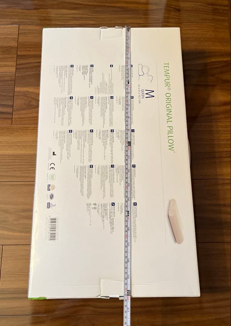 テンピュール 枕 オリジナルピロー M クイーン★未使用★少し大きめ 61×31