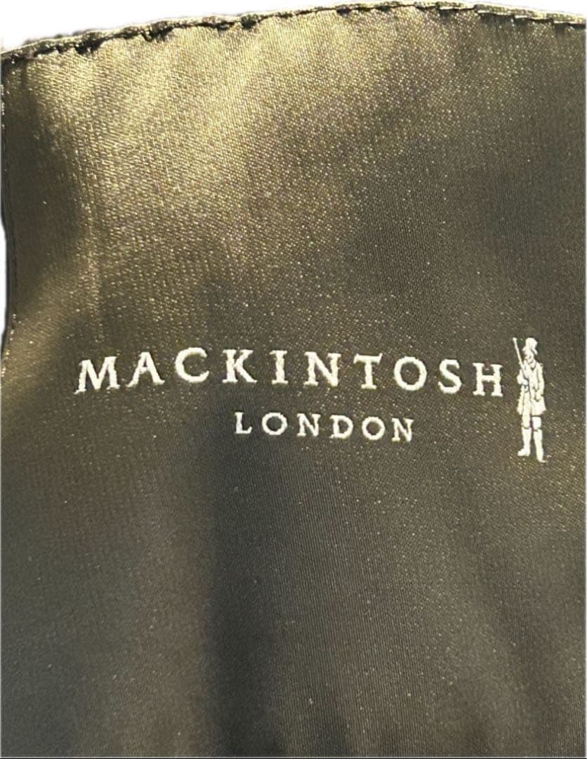MACKINTOSH LONDON ステンカラーコート 黒 40