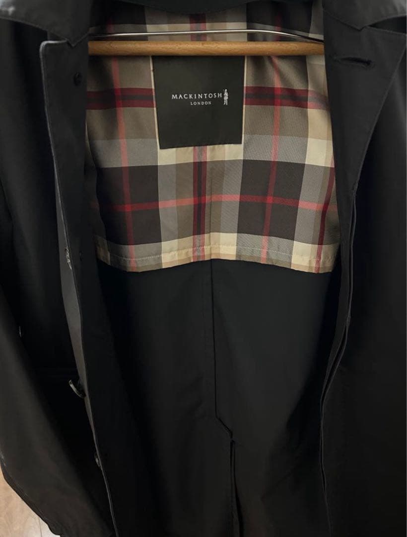 MACKINTOSH LONDON ステンカラーコート 黒 40