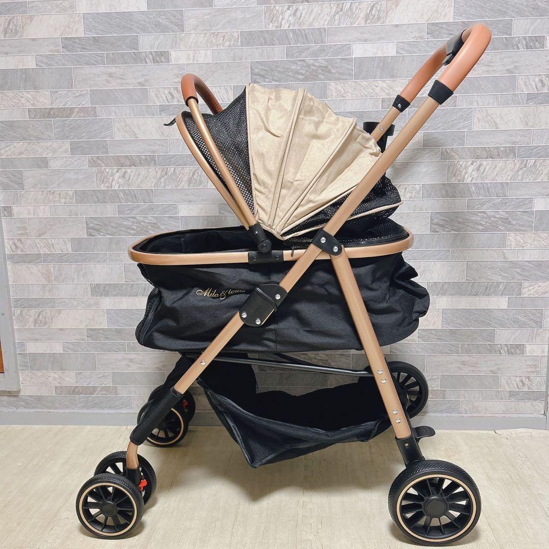 MILA&LOUIS ペットカート分離型 中型犬 対応 取り外し可能 対面式