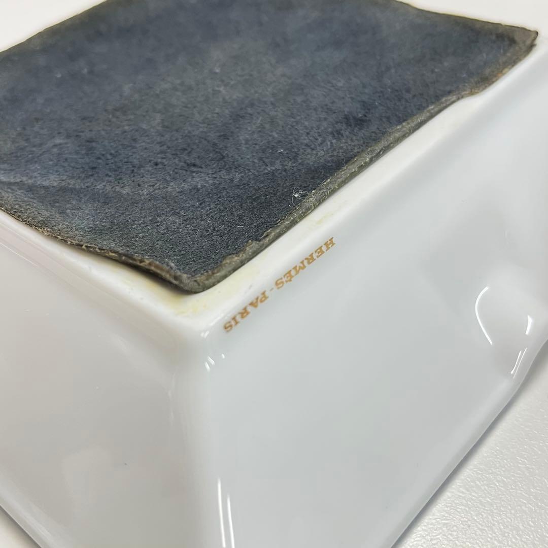 た*ま様 ⭐︎1 HERMES シェーヌダンクル 灰皿 陶器 アッシュトレイ ブ