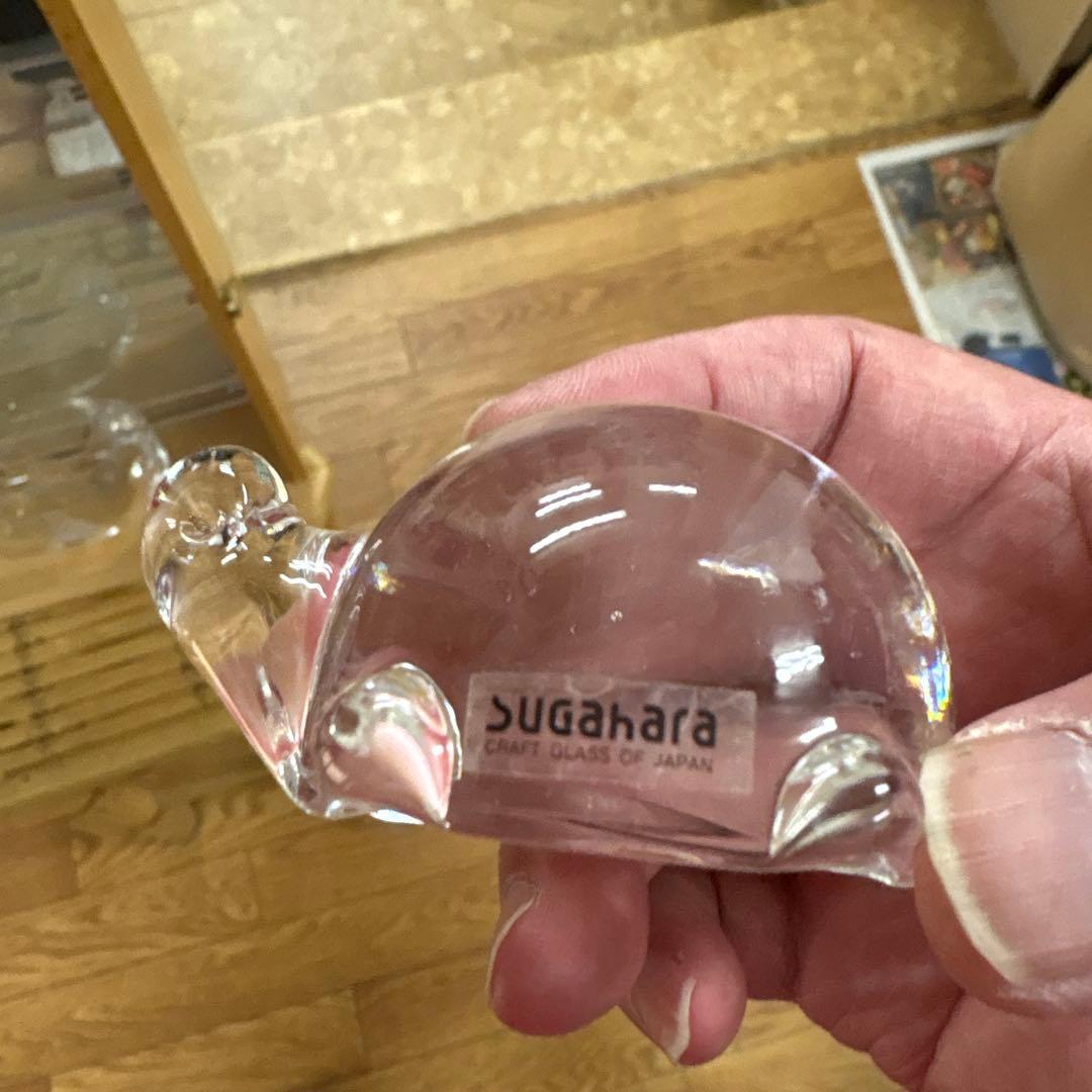 【美品】ガラス工芸品 豪華セット（オレフォス・スガハラ等）コレクションケース付
