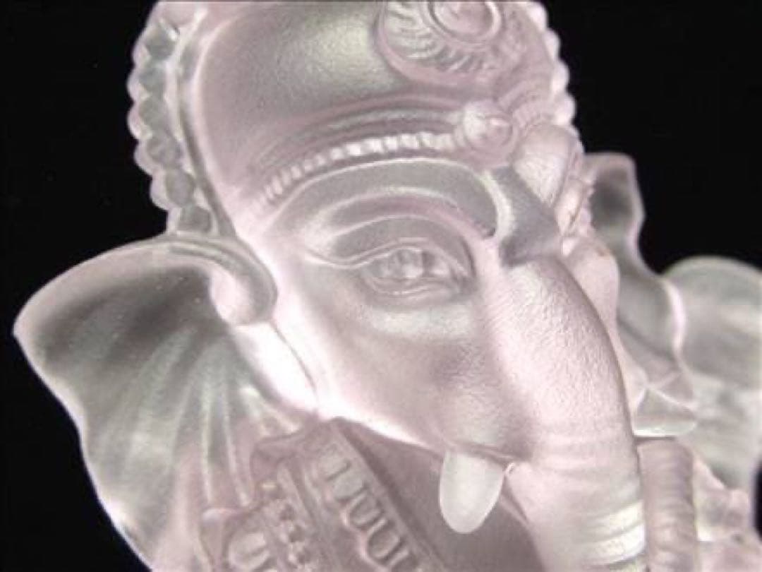 ピンクガネーシャ神★夢の実現を助ける★あらゆる障害を除去して成功に導く守り神★