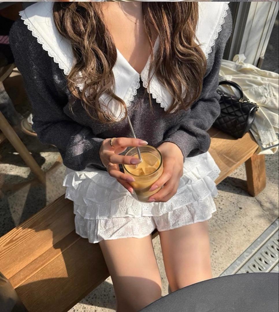 Bibiy. PENELOPE COLLAR KNIT ペネロペカラーニット