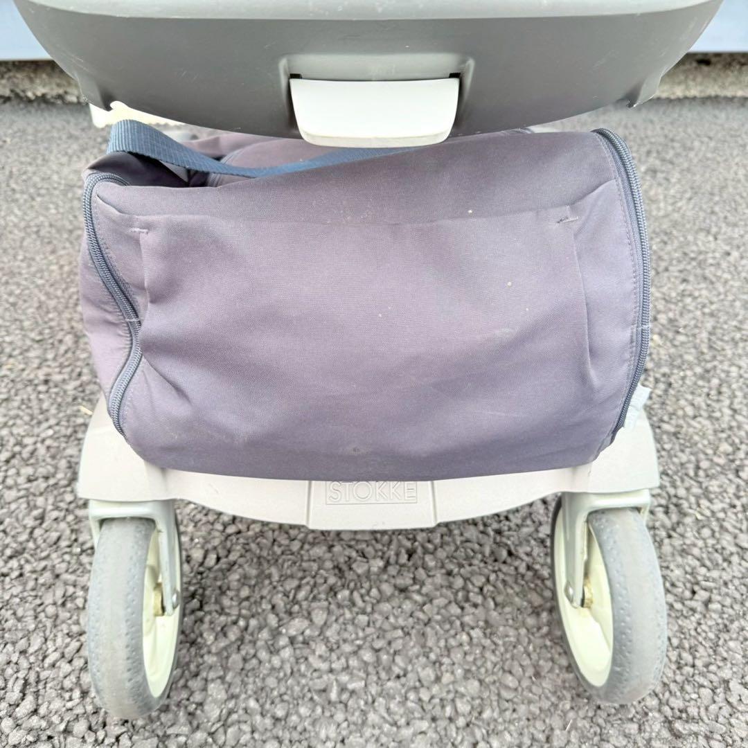 【美品】STOKKE エクスプローリー V4 ネイビー 両対面式ベビーカー