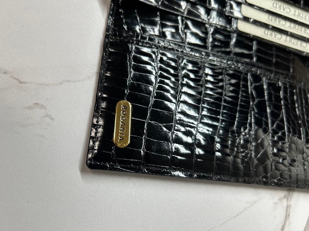 RODANIA ロダニア　シャイニークロコダイル　長財布　無双
