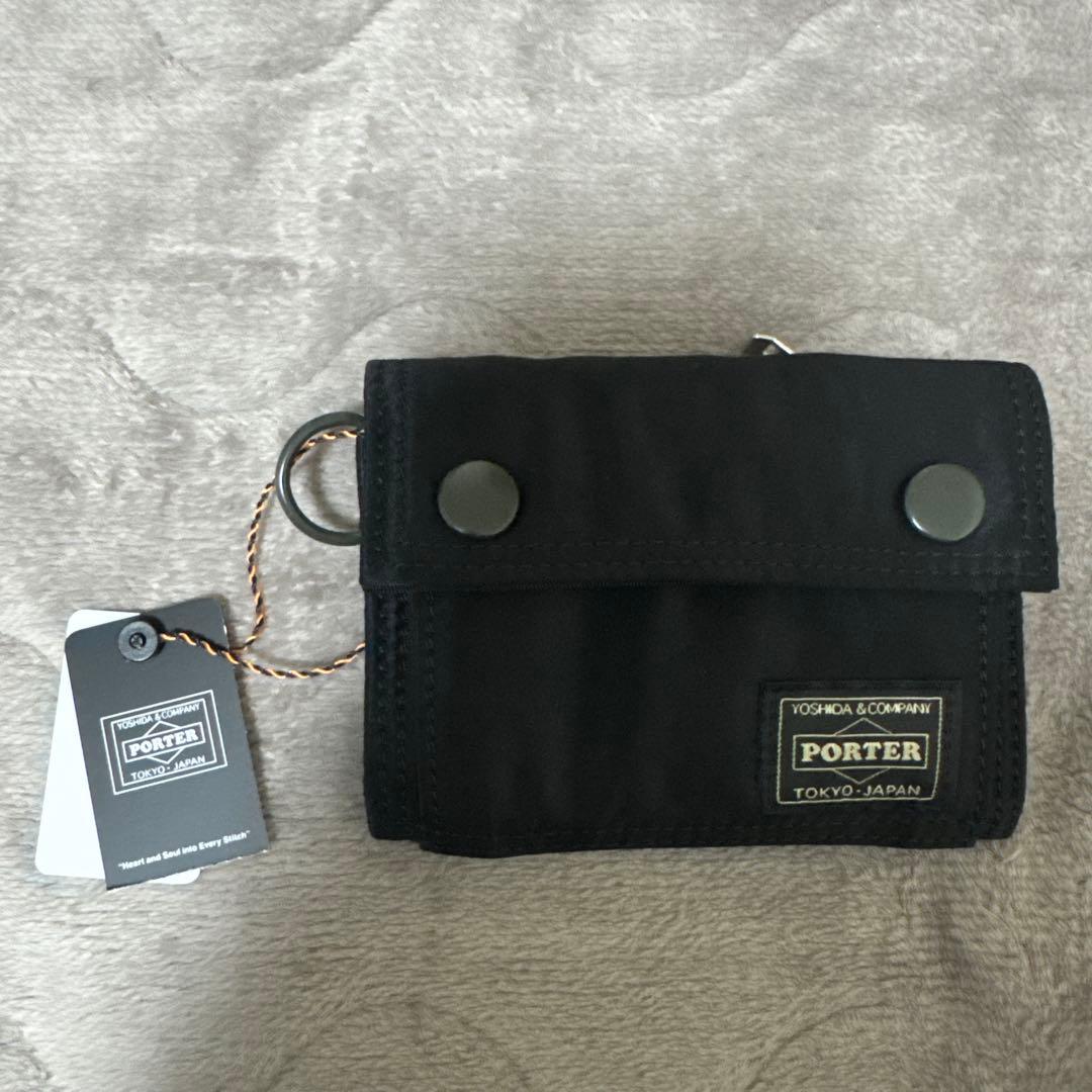 ポーター　PORTER タンカー　ウォレット　M ブラック