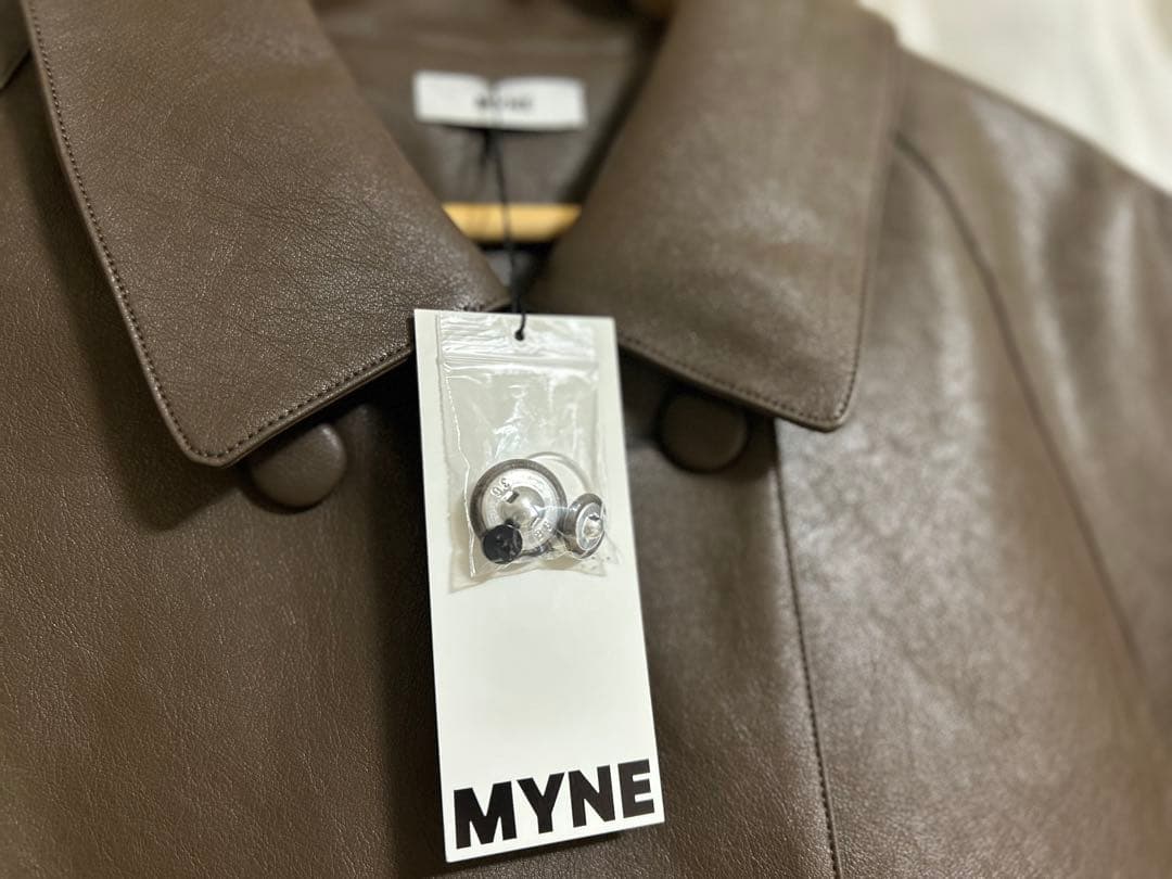 myne なぐもふうか　レザージャケット