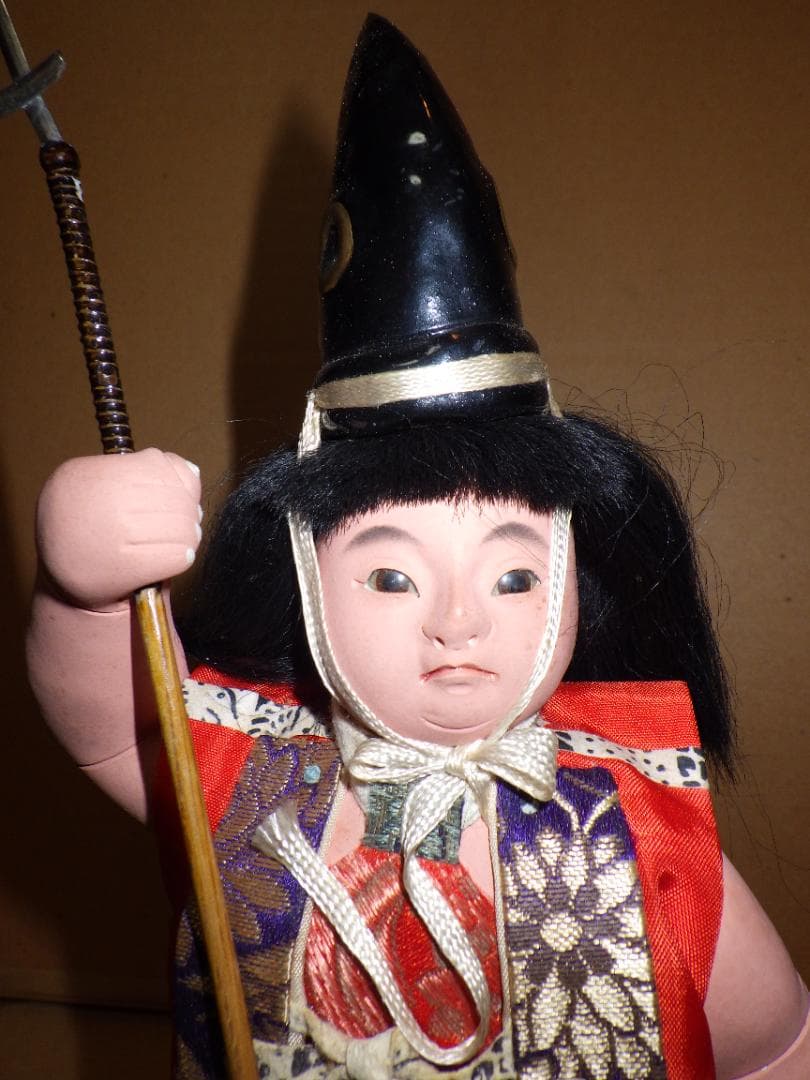 歴史物 加藤一冑 金太郎 御所人形 真多呂人形 武者人形 五月人形 日本人形 箱