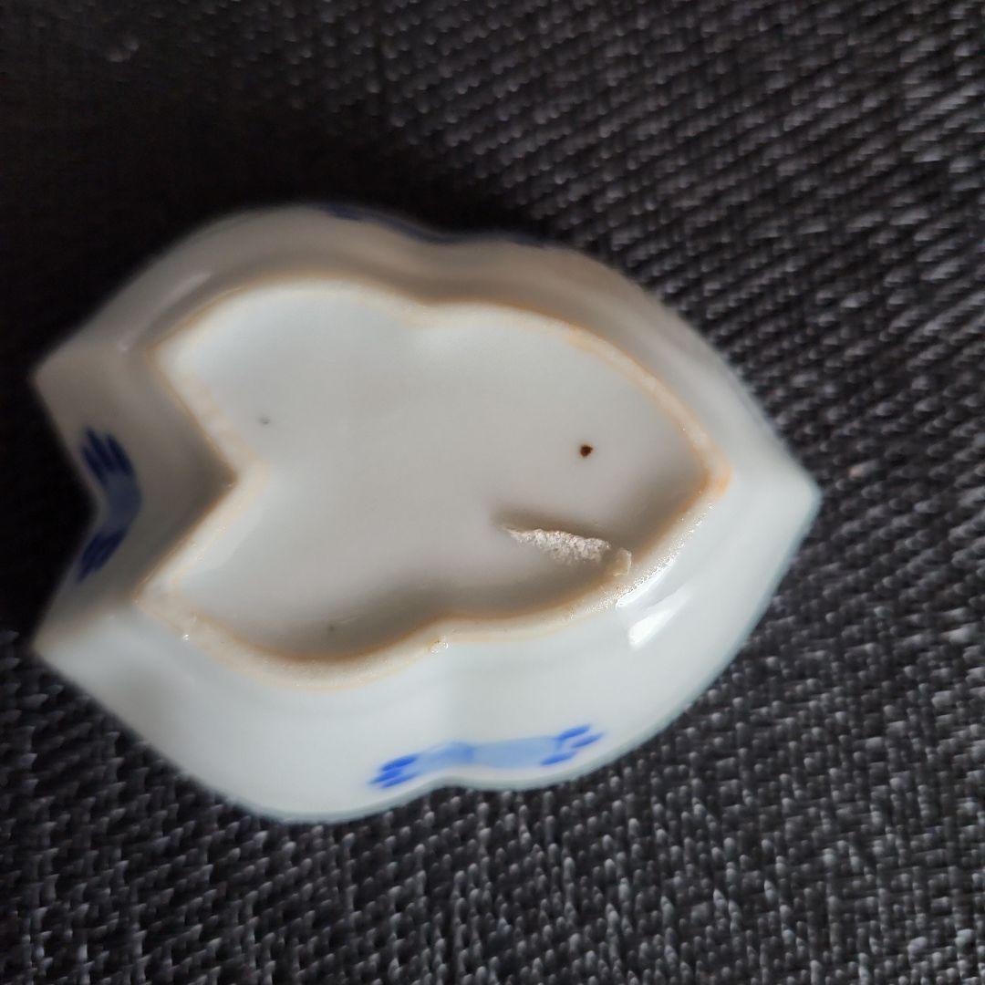 -99\a10　①　豆皿　変形　レトロ