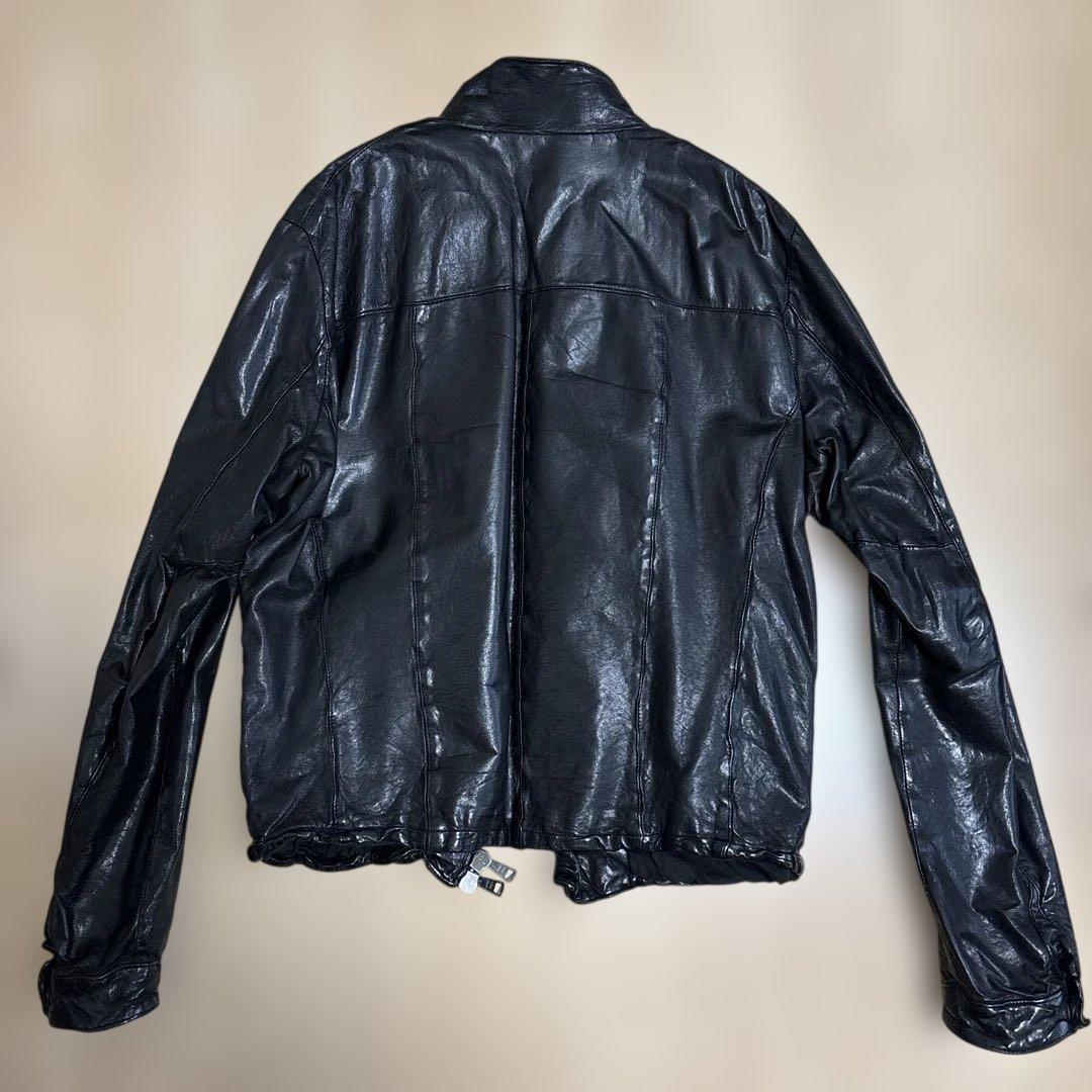 GIORGIO BRATO レザーライダースジャケット