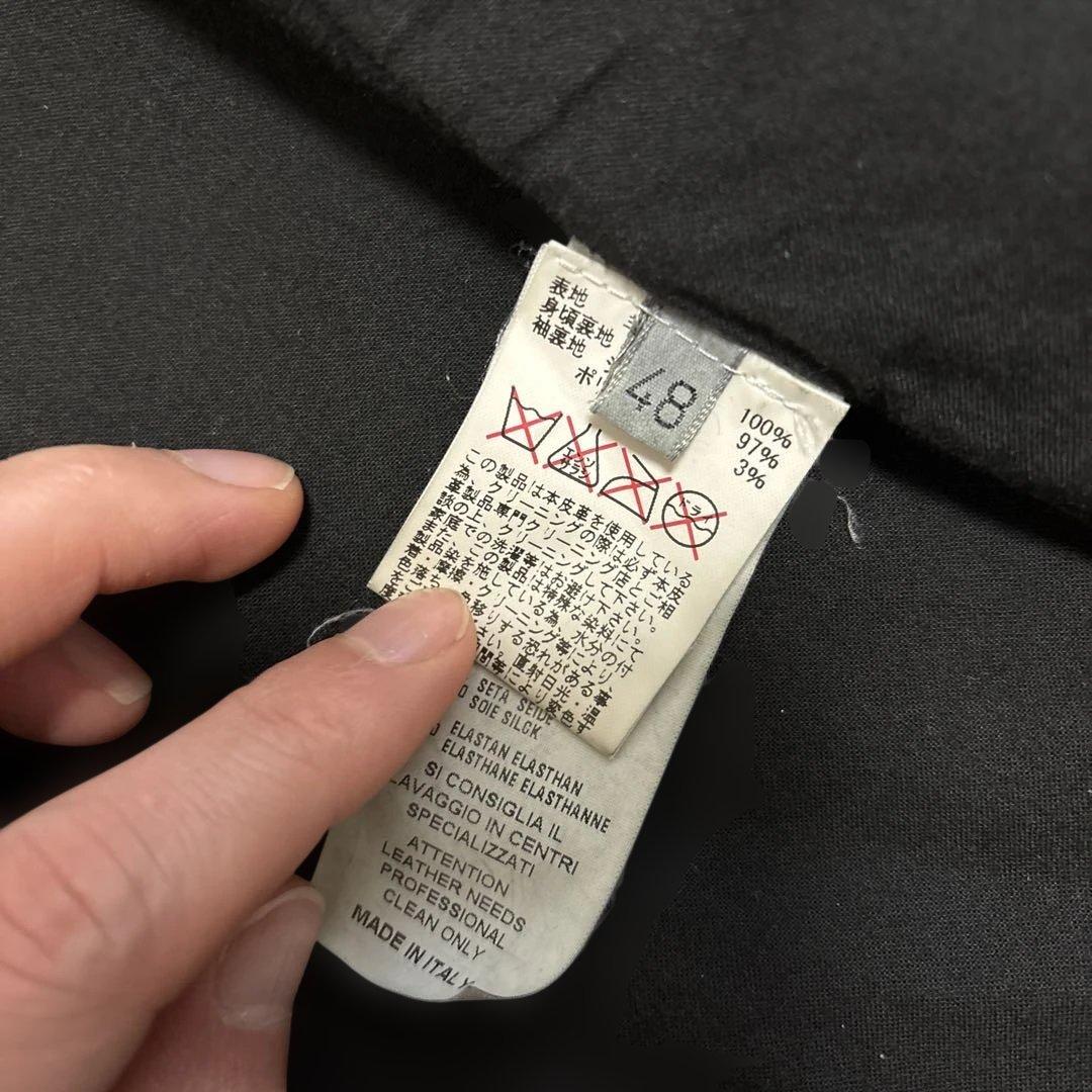 GIORGIO BRATO レザーライダースジャケット