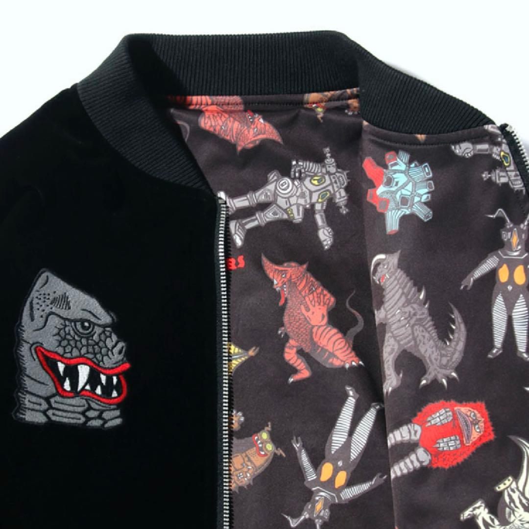 パンクドランカーズレッドキングスカジャン、 リバーシブル