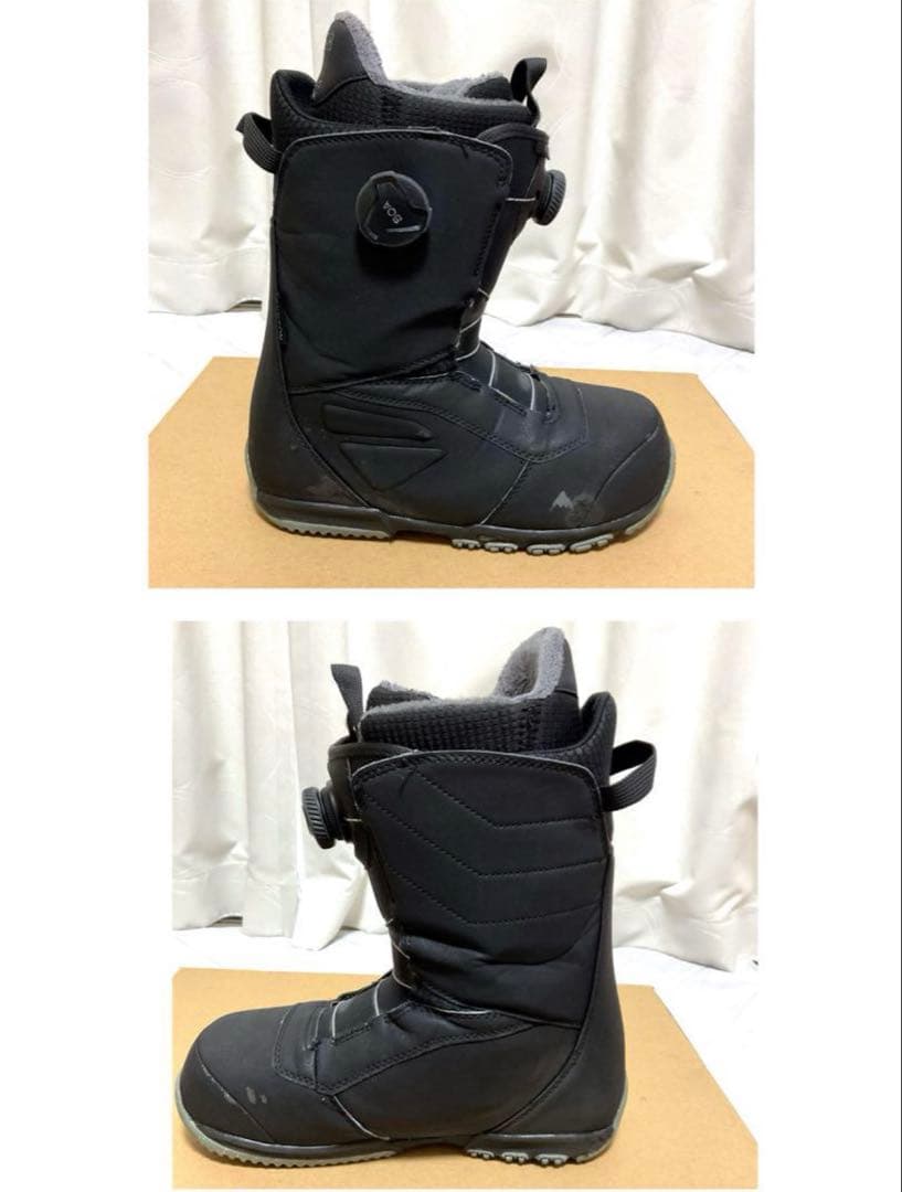 BURTON RULER BOA ワイド ブラック 26cmスノボブーツ