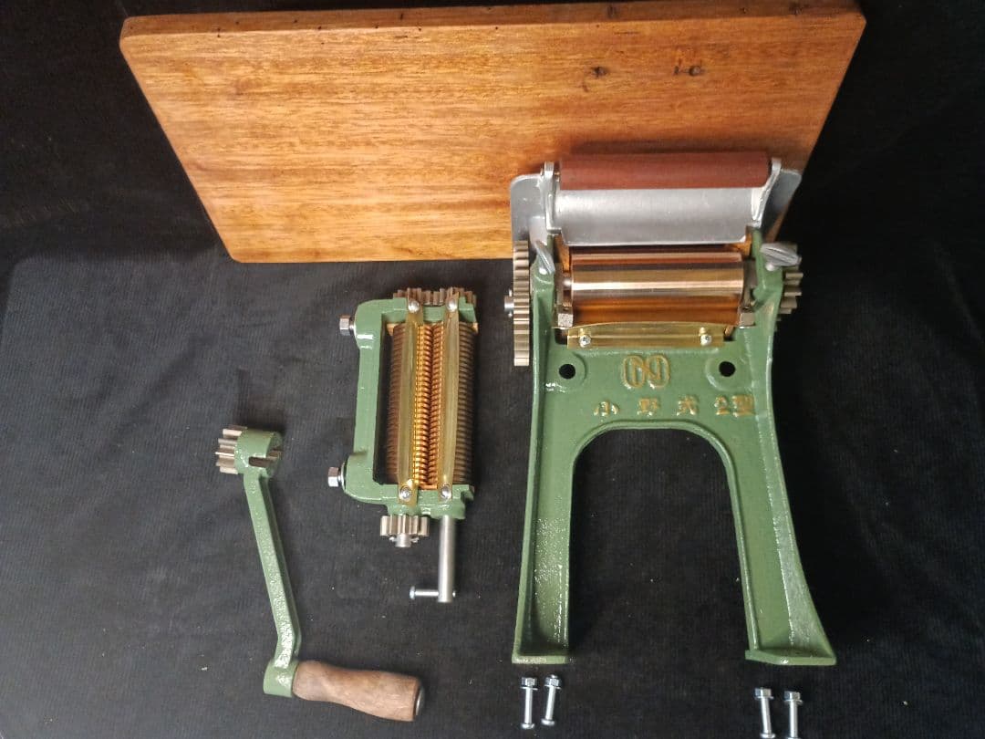 衛生的　小野式製麺機2型　レストア済み　Pastamachine