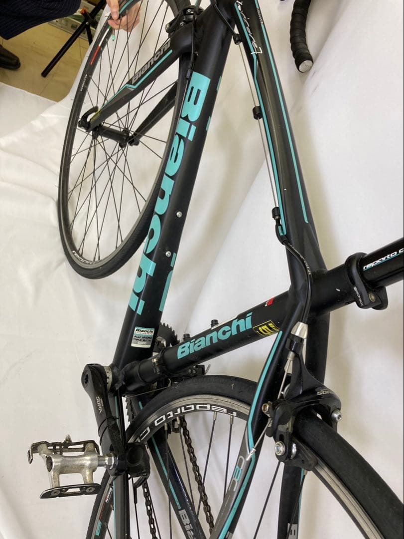 Bianchi Via nirone 7 SORA2015年9s マットブラック