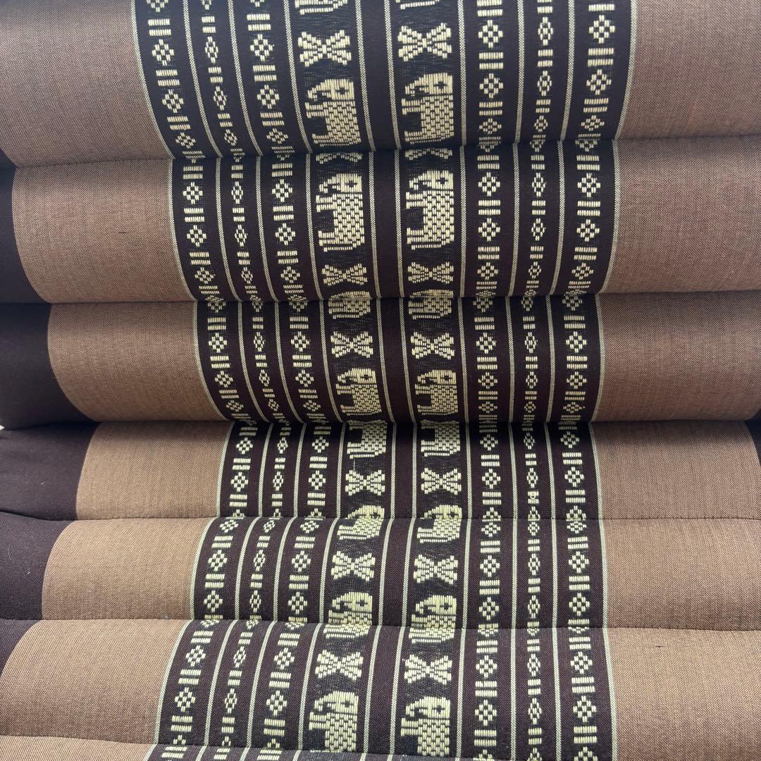 タイ製 三角まくら 折りたたみマット付き Begin Resort カポック